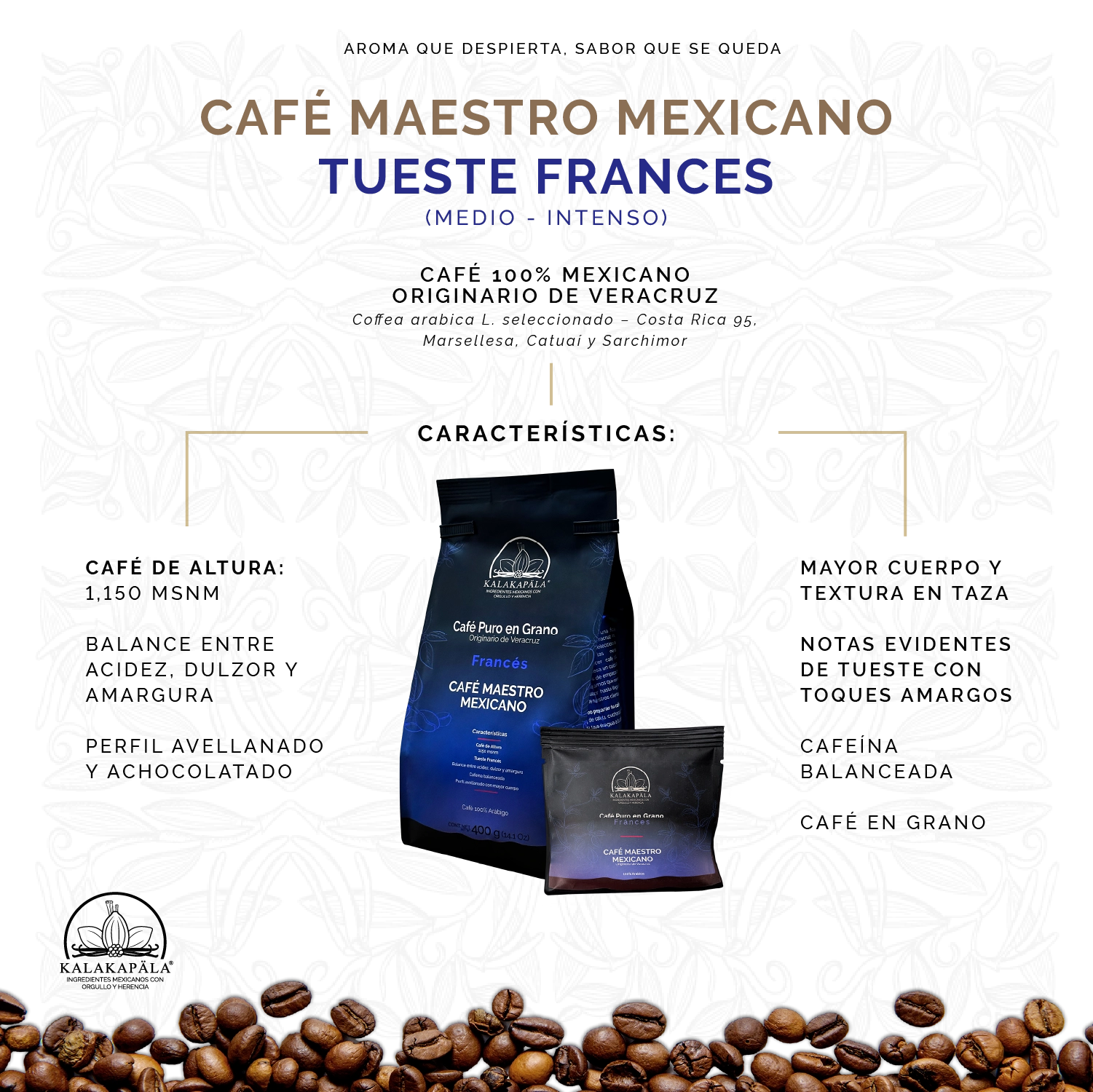 Sachet Café Tueste Francés miniatura 2